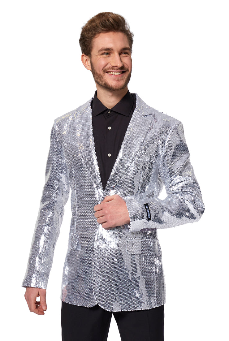 Sequins Silver Tux or Suit