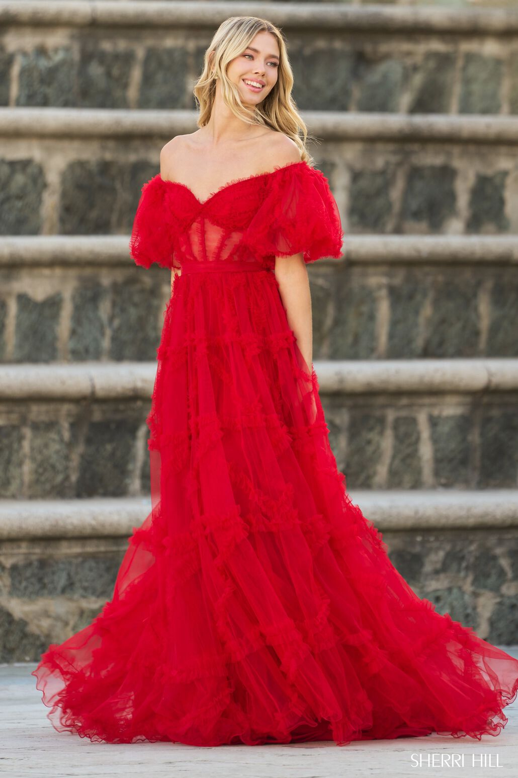 Sherri Hill Bright Royal prom dress at XO by Sophia's Sherri Hill Bright Royal prom dress at XO by Sophia's