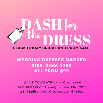 NOV 23rd, 2018 | BLACK FRIDAY DASH FOR THE DRESS