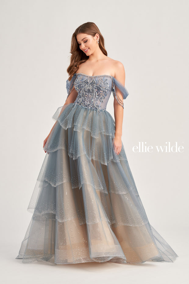Ellie Wilde Prom Dress EW35040