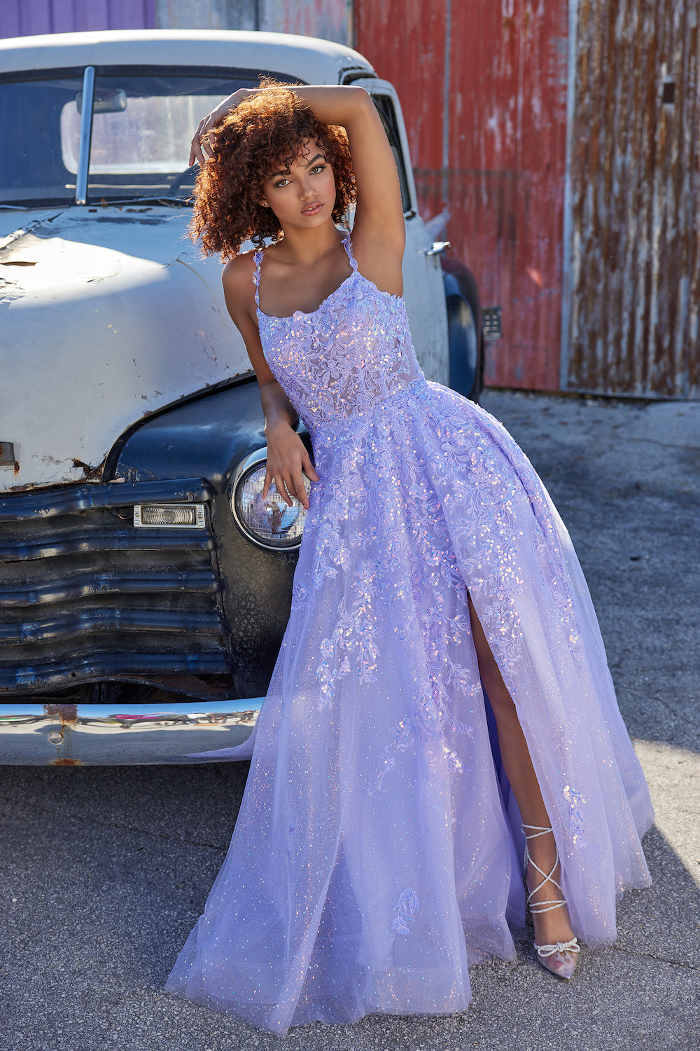 Ellie Wilde Lilac prom dress at XO by Sophia's EW35114 / Blush / 4 Ellie Wilde Lilac prom dress at XO by Sophia's EW35114 / Blush / 4