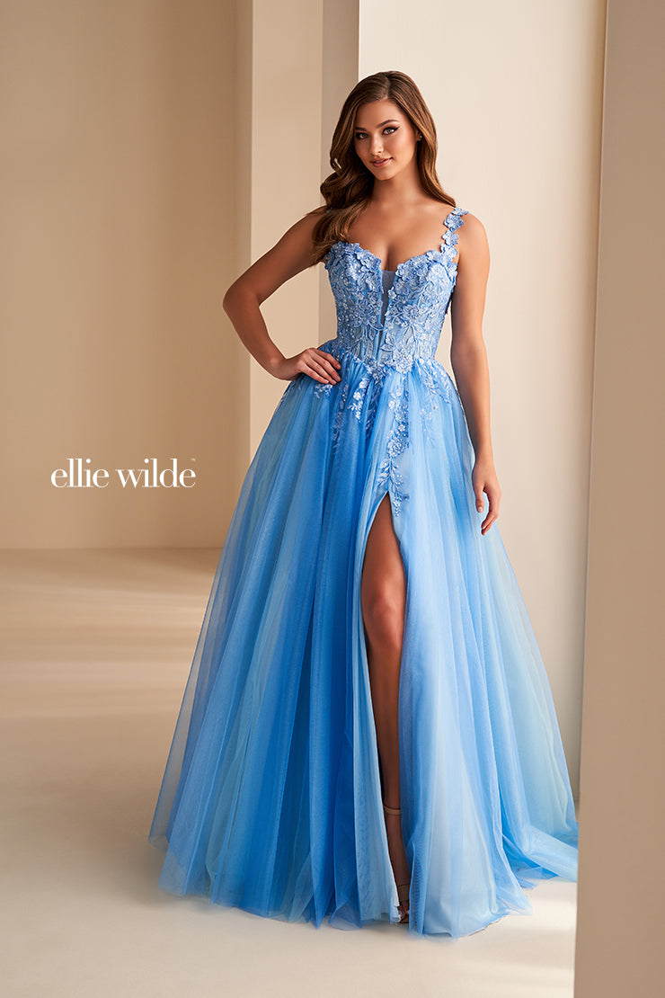 strapless open back dress A-line Ruffles Prom Dress,Dark Red Senior Formal Gown – jkprom main image 0