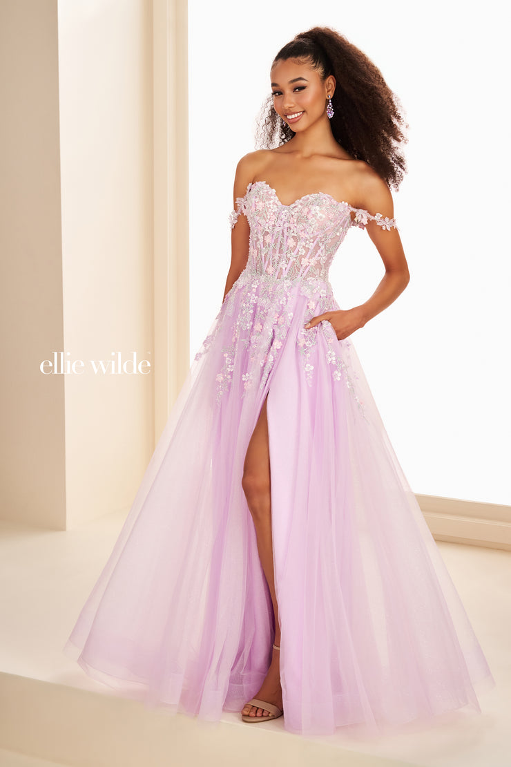 ELLIE WILDE Prom Dress EW37094