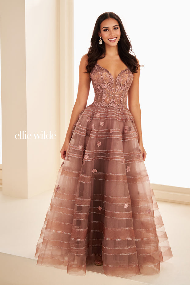 ELLIE WILDE Prom Dress EW37097