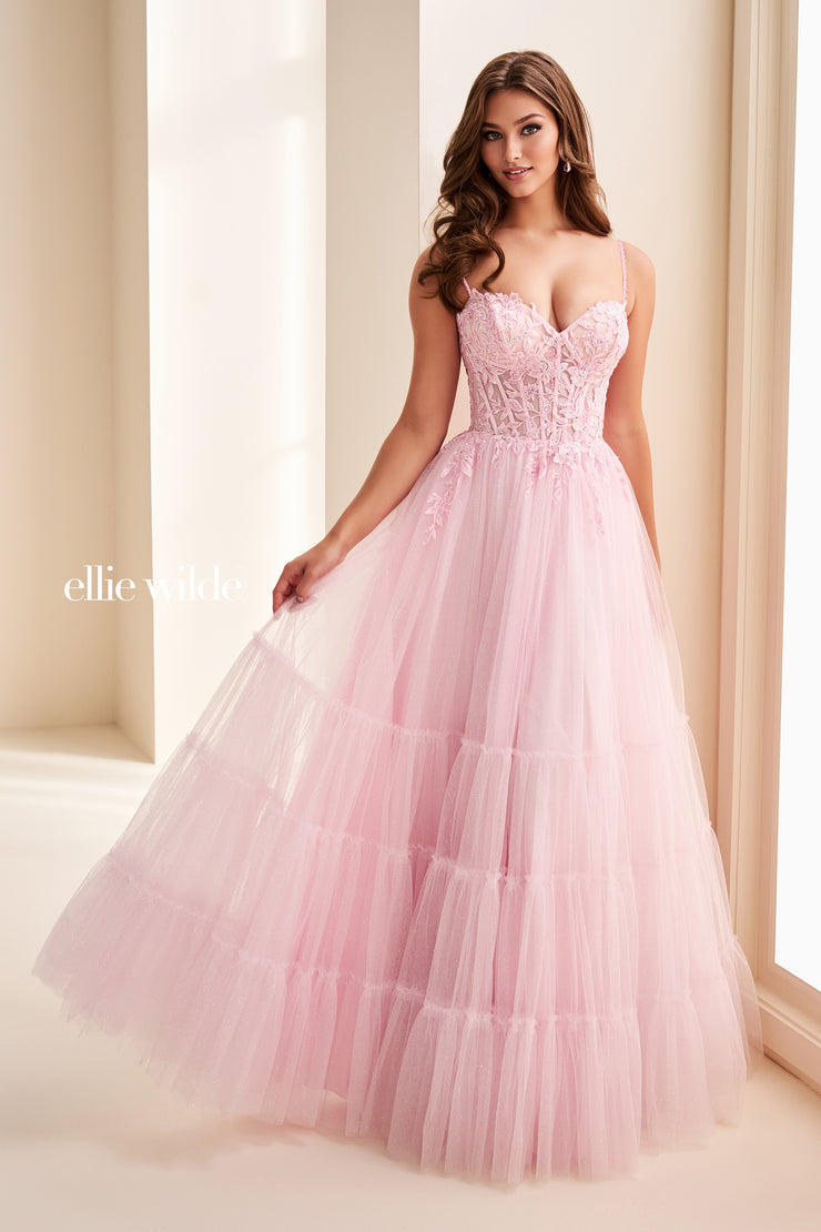 ELLIE WILDE Prom Dress EW37107