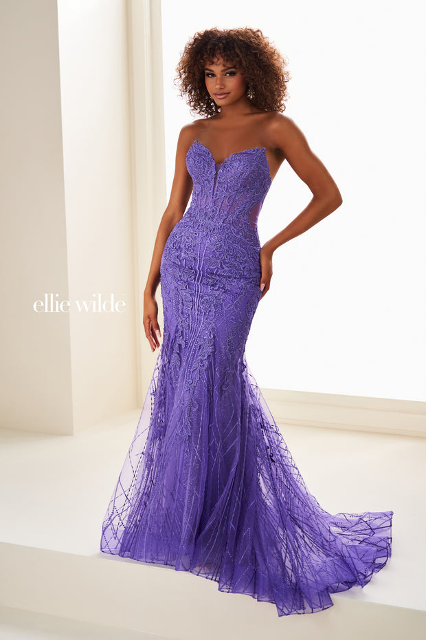 ELLIE WILDE Prom Dress EW37114