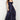 Elegant prom dress in Navy Blue A line with rouching available at XO by Sophias, perfect for special occasions in Indiana and Kentucky.