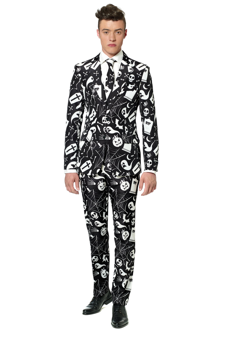 Halloween Black Icons Tux or Suit