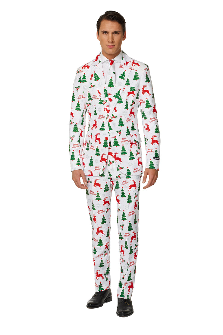 Merry Christmas White Tux or Suit