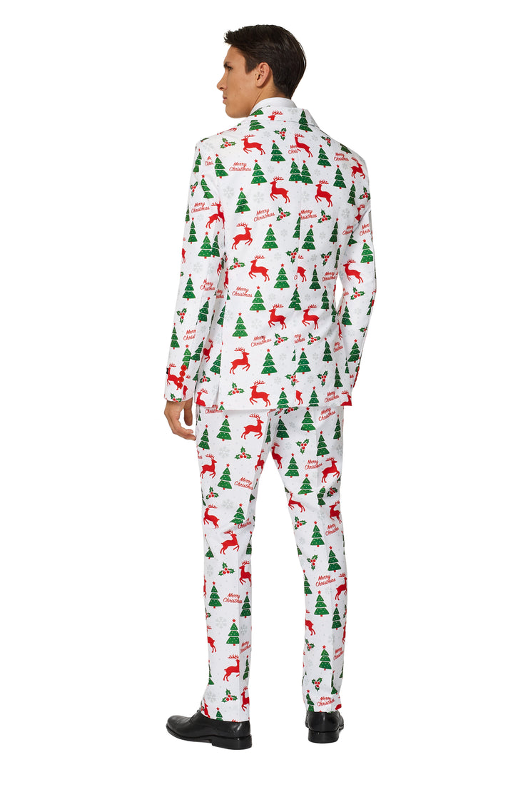 Merry Christmas White Tux or Suit
