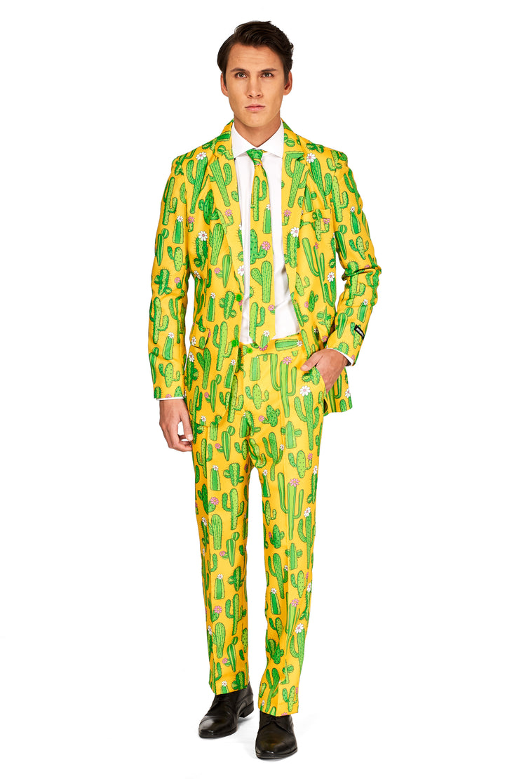 Sunny Yellow Cactus Tux or Suit