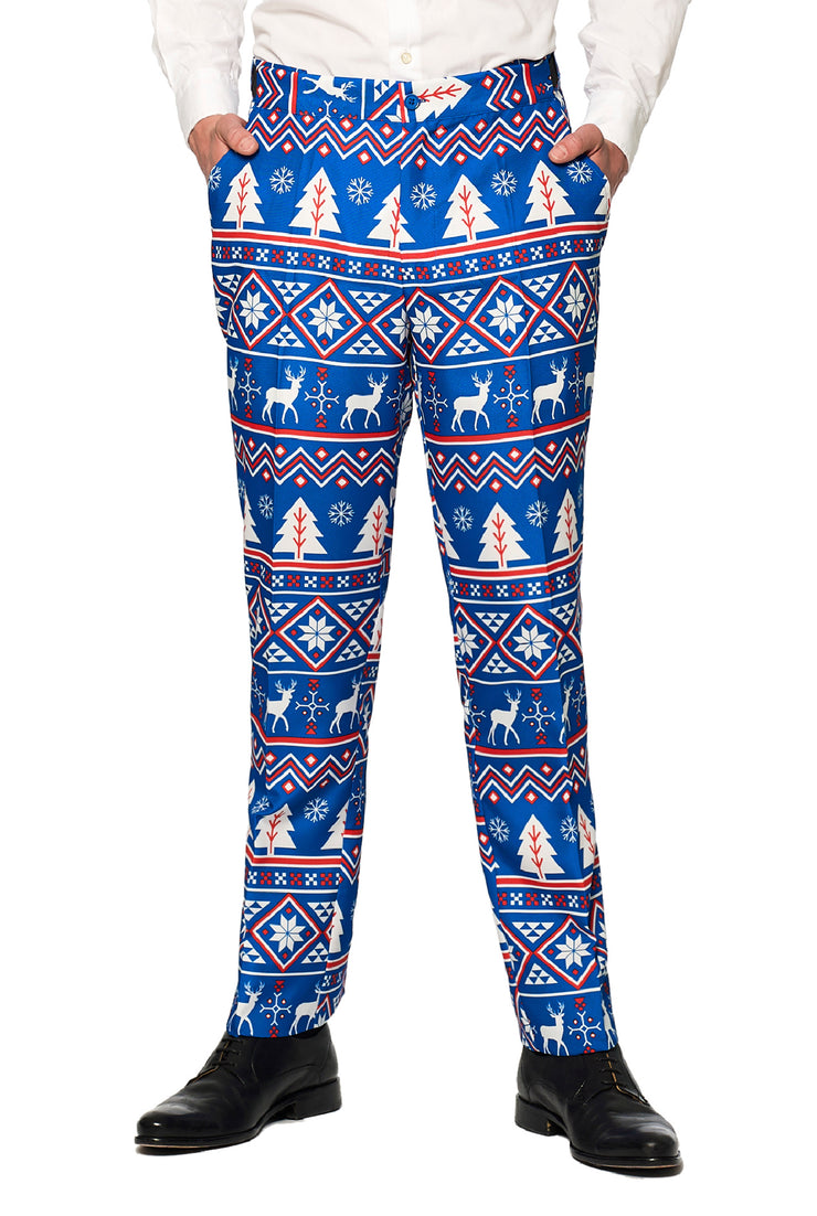 Christmas Blue Nordic Tux or Suit