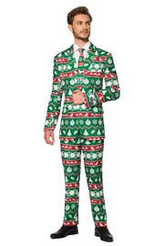 Christmas Green Nordic Tux or Suit
