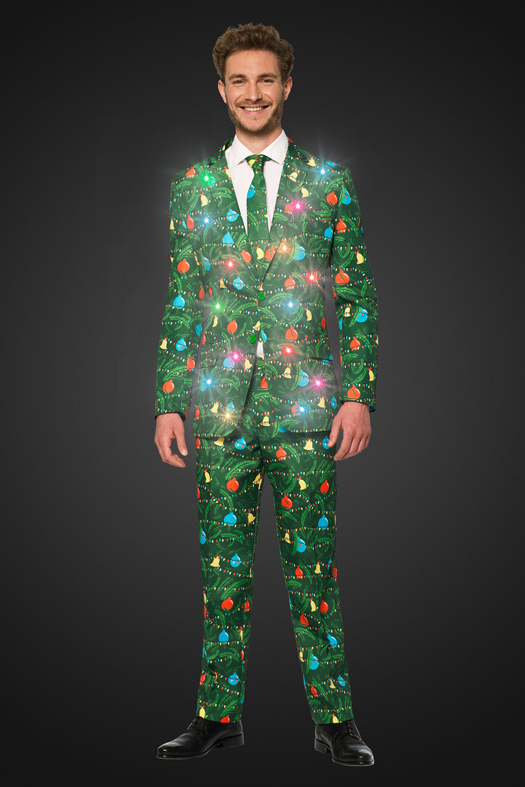 Christmas Green Tree - Light Up Tux or Suit