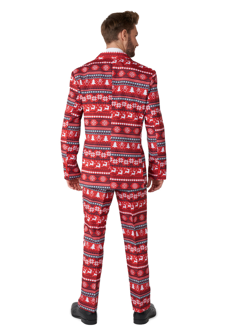 Nordic Pixel Red Tux or Suit