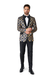 Art Deco Deep Navy Tux or Suit