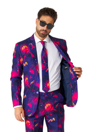 Retro Neon Navy Tux or Suit