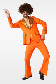 Disco Suit Orange Tux or Suit