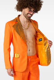 Disco Suit Orange Tux or Suit