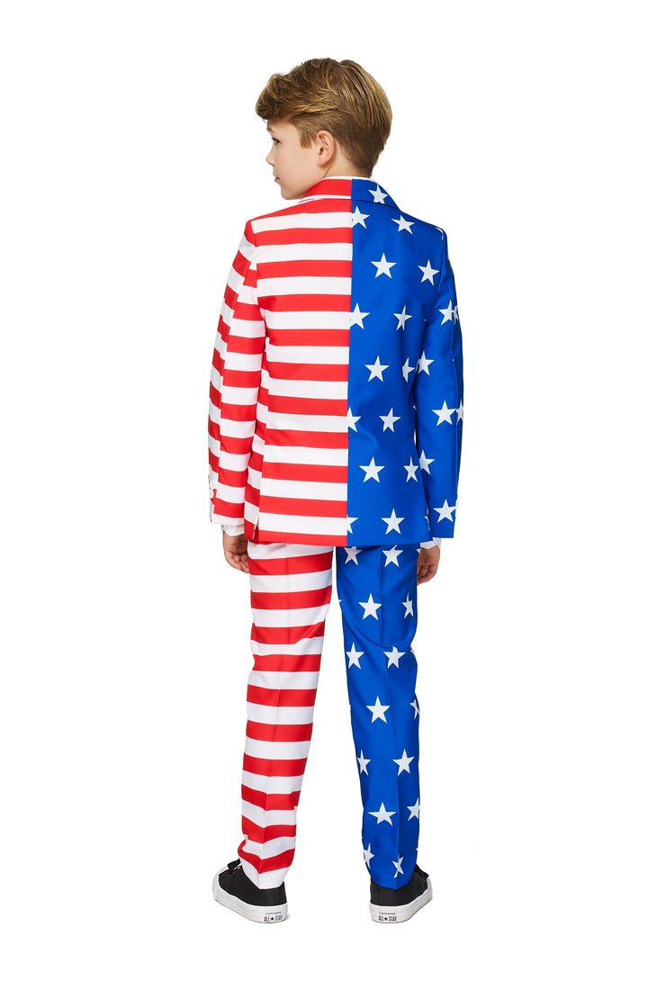 BOYS USA Flag Tux or Suit