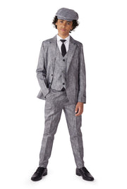BOYS 20's Gangster Grey Tux or Suit