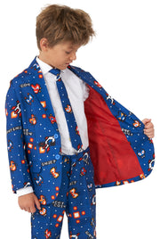 BOYS Retro Gamer Navy Tux or Suit