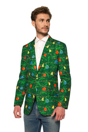 Christmas Green Tree Jacket Light Up Tux or Suit