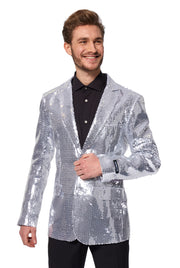 Sequins Silver Tux or Suit