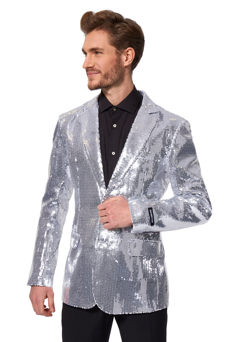 Sequins Silver Tux or Suit