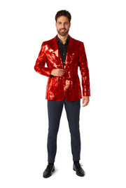 Sequins Red Tux or Suit