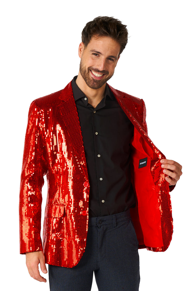 Sequins Red Tux or Suit