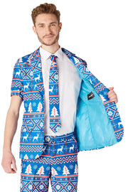 SUMMER Christmas Blue Nordic Tux or Suit