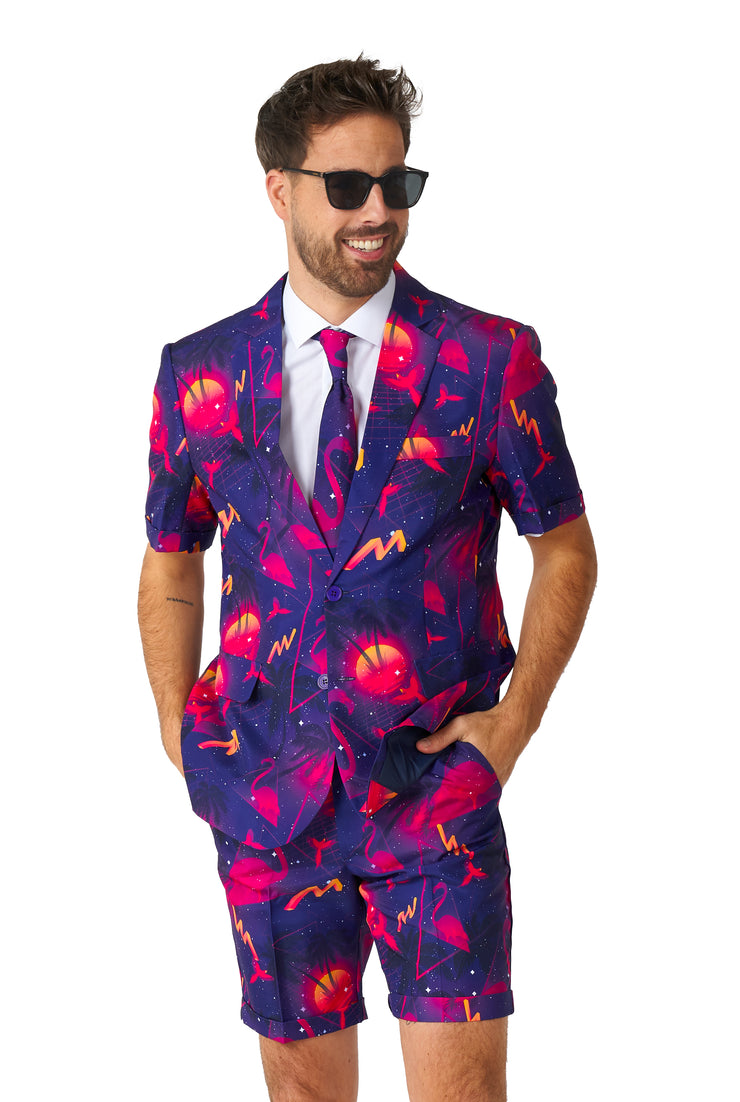 SUMMER Retro Neon Navy Tux or Suit