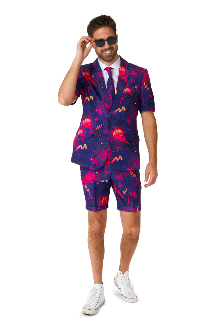 SUMMER Retro Neon Navy Tux or Suit