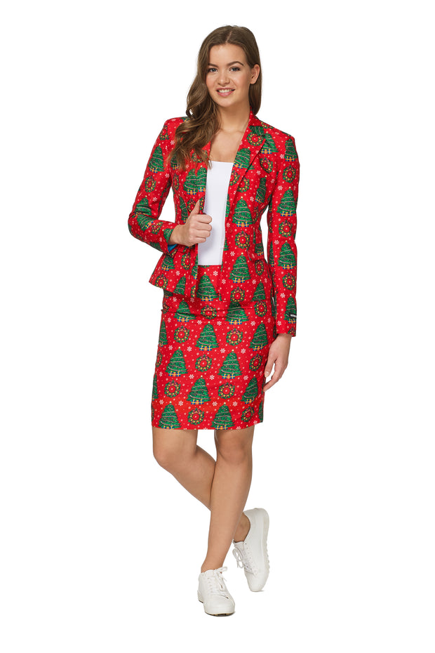 WMNS Christmas trees Tux or Suit