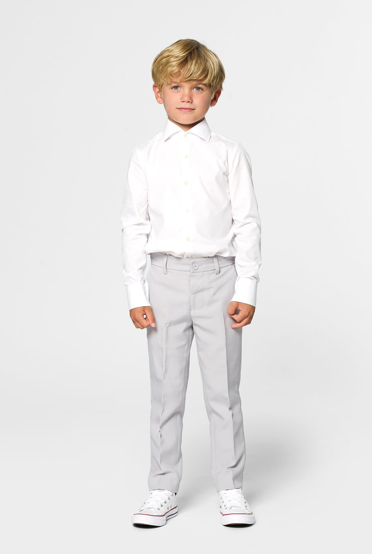 BOYS Groovy Grey Tux or Suit