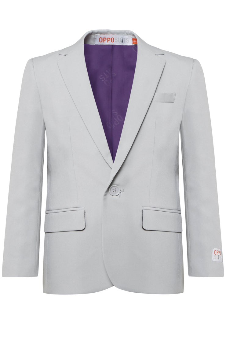 BOYS Groovy Grey Tux or Suit