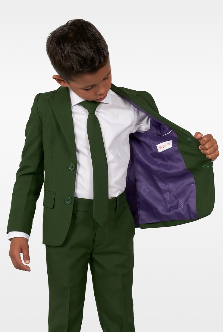 BOYS Glorious Green Tux or Suit