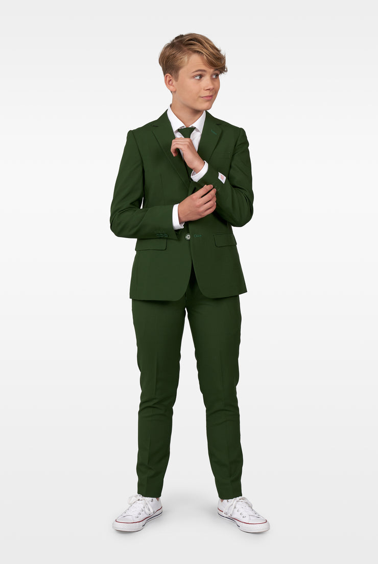 TEEN BOYS Glorious Green Tux or Suit