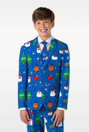 TEEN BOYS Festivity Blue Tux or Suit