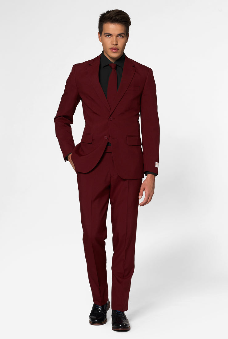 Blazing Burgundy Tux or Suit