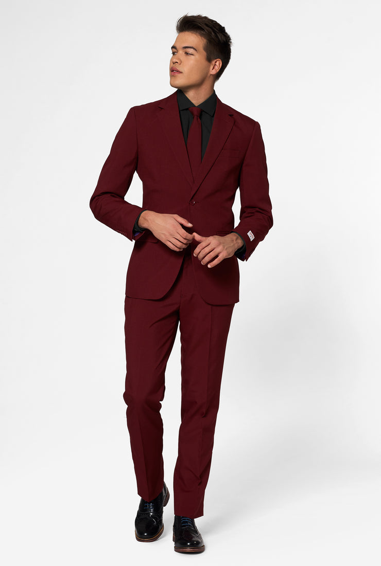 Blazing Burgundy Tux or Suit