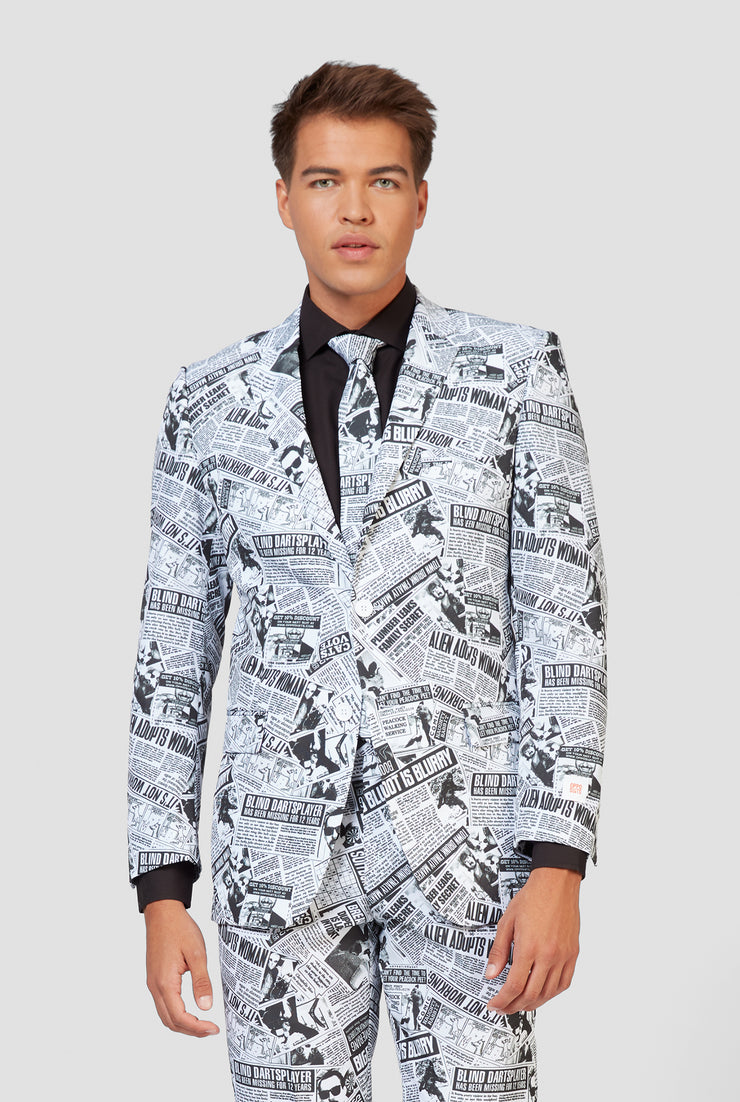 Textile Telegraph Tux or Suit