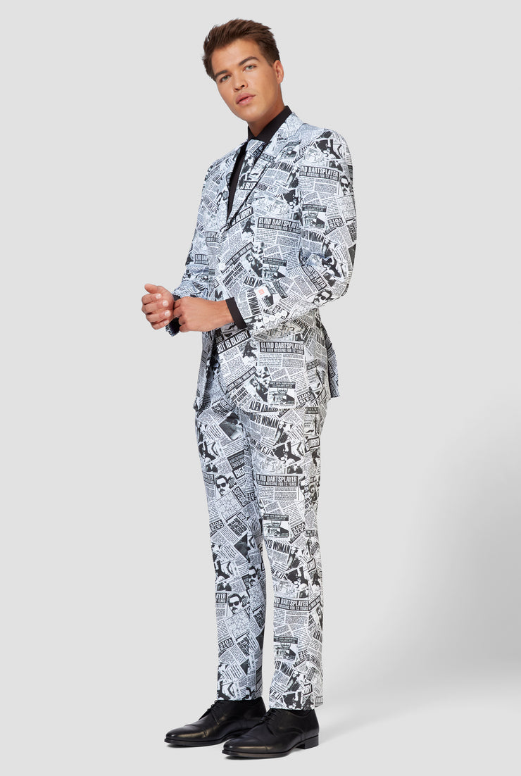 Textile Telegraph Tux or Suit