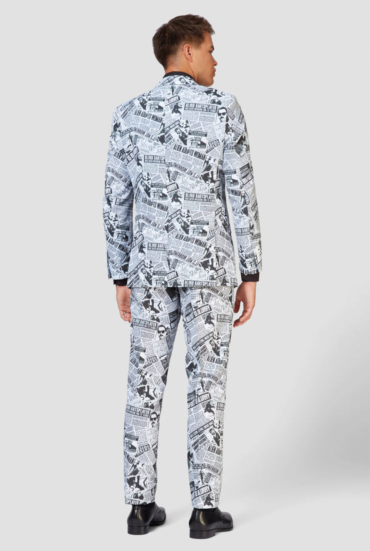 Textile Telegraph Tux or Suit