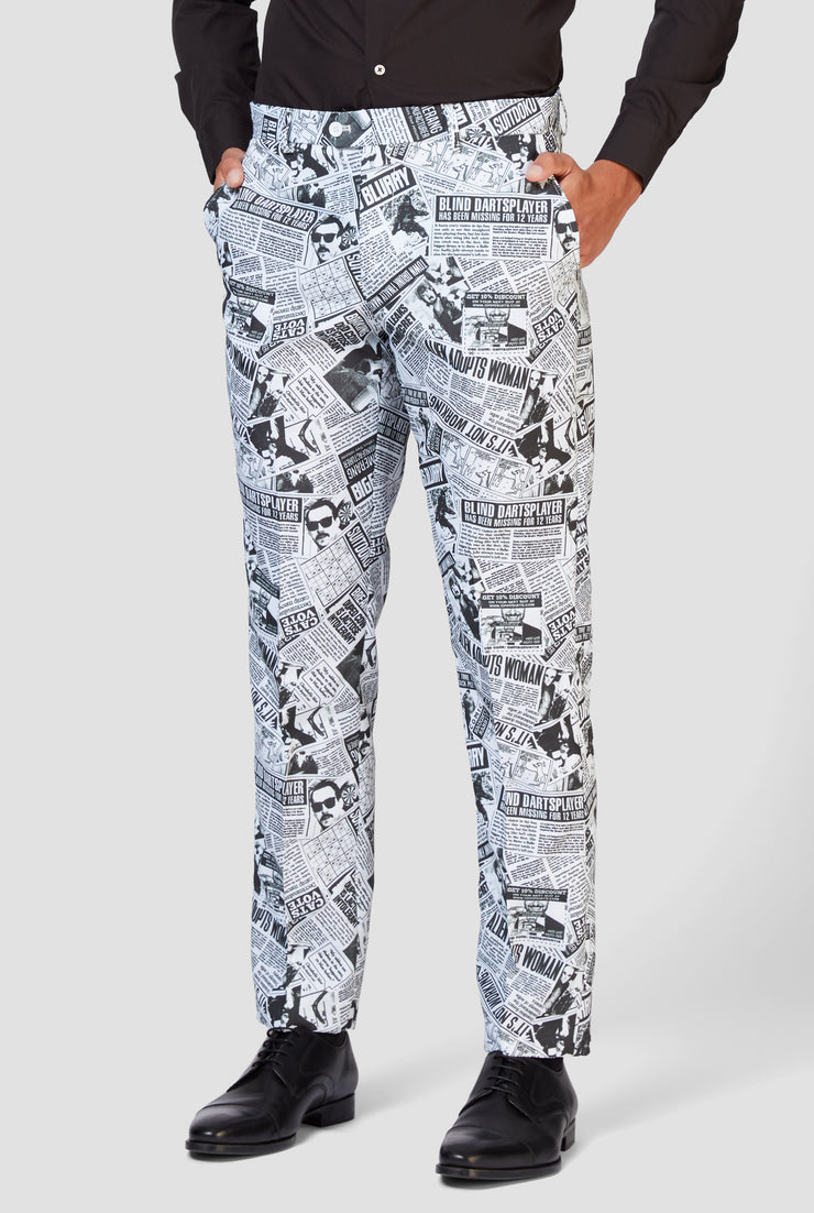 Textile Telegraph Tux or Suit