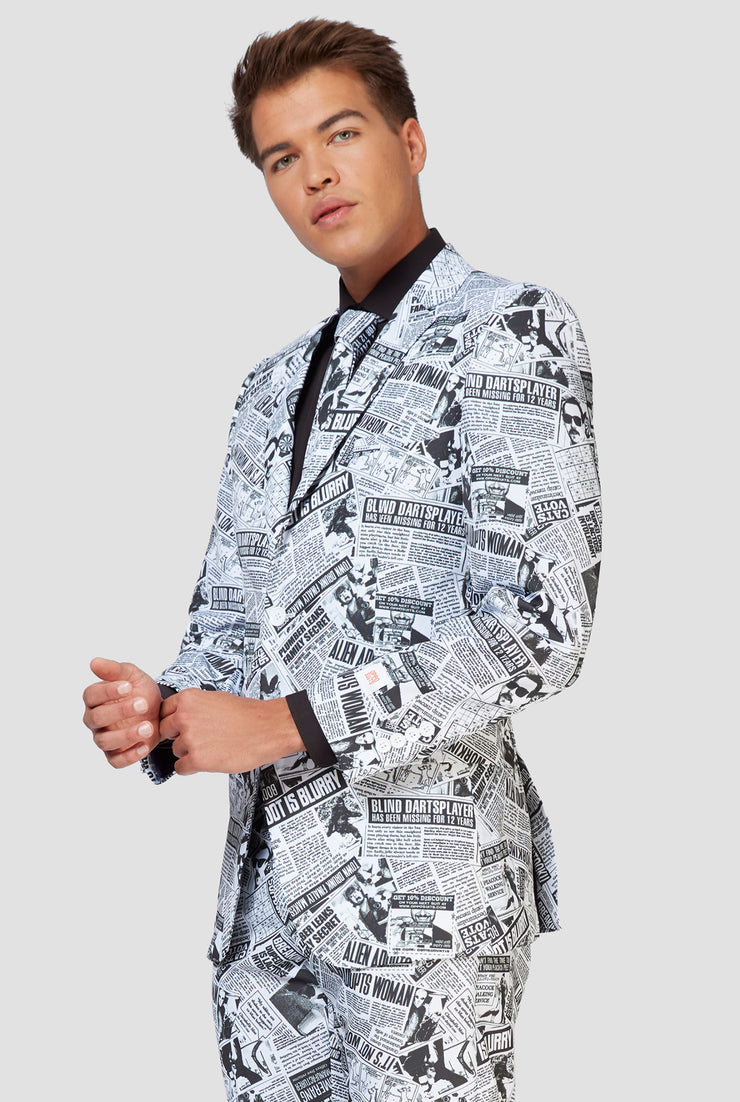 Textile Telegraph Tux or Suit