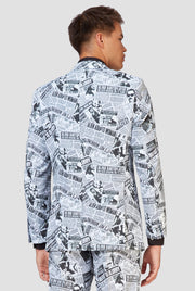 Textile Telegraph Tux or Suit