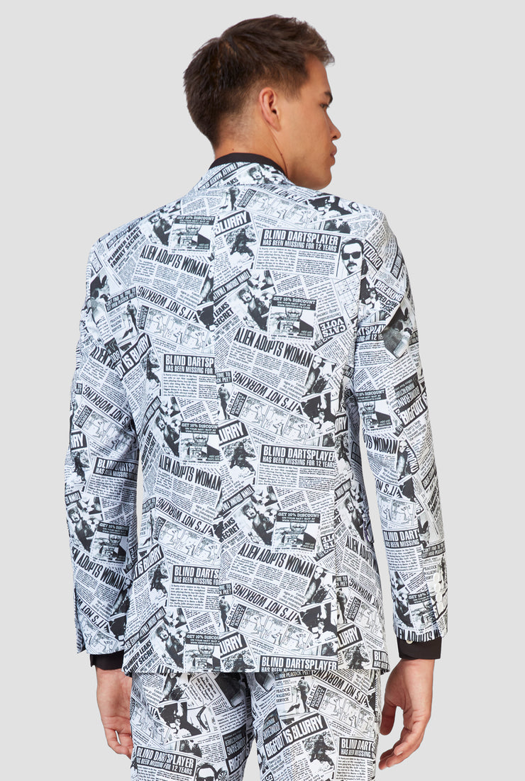 Textile Telegraph Tux or Suit