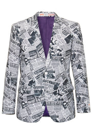 Textile Telegraph Tux or Suit